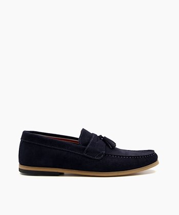 Dune London Bart Men's Loafers Blue | STH-036475