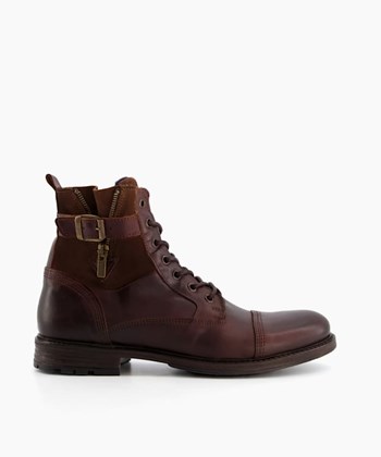 Dune London Call Men's Casual Boots Brown | MQE-830217