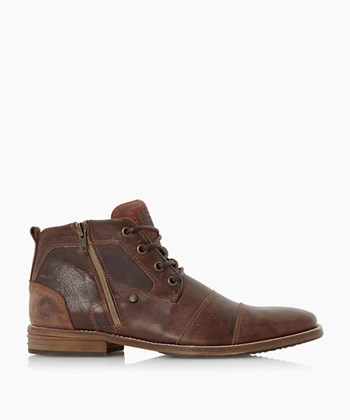 Dune London Captains Men's Casual Boots Brown | GQL-918327