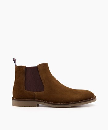 Dune London Chai Men's Chelsea Boots Brown | KSL-512789