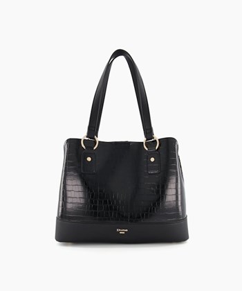 Dune London Dhanan Women's Handbags Black | KLA-476291