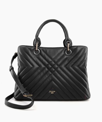 Dune London Dorria Women's Handbags Black | EIH-276395