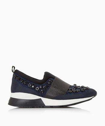 Dune London Elisha Women's Flat Shoes Blue | REO-917802