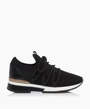 Dune London Elisse Women's Sneakers Black | CVU-307294