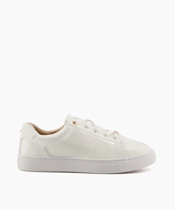 Dune London Emberly Women's Flat Shoes White | RPM-571329