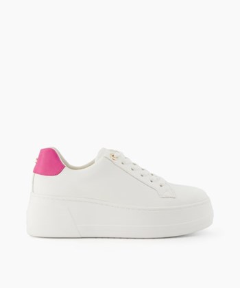 Dune London Episode Women's Flat Shoes Pink | HKF-925364