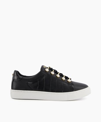 Dune London Esteem Women's Sneakers Black | BJY-518490