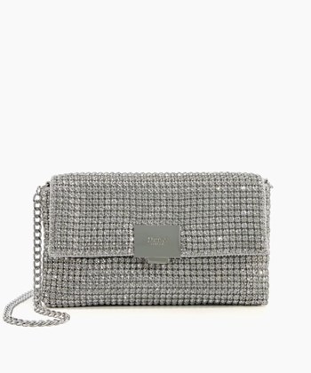 Dune London Evanders Women's Clutch Bags Metal | BXW-215837