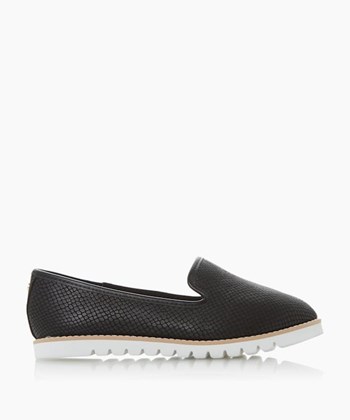 Dune London Galleon Women's Flat Shoes Black | RST-234851