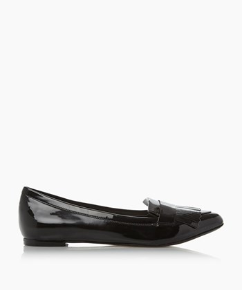 Dune London Gersey Women's Flat Shoes Black | EKP-254038