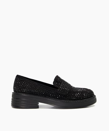 Dune London Glamor Women's Flat Shoes Black | UZE-312905