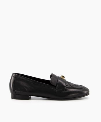 Dune London Glance Women's Loafers Black | SPC-490318