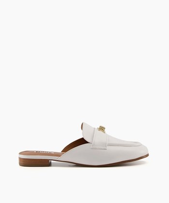 Dune London Glare Women's Flat Shoes White | DUG-986430