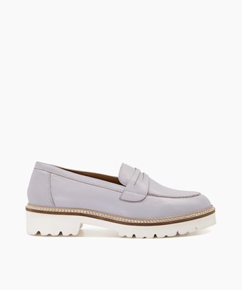 Dune London Granola Women's Loafers Blue | HTW-839065