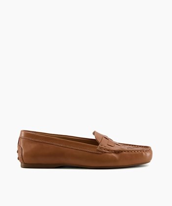 Dune London Greene Women's Flat Shoes Brown | VTR-046539