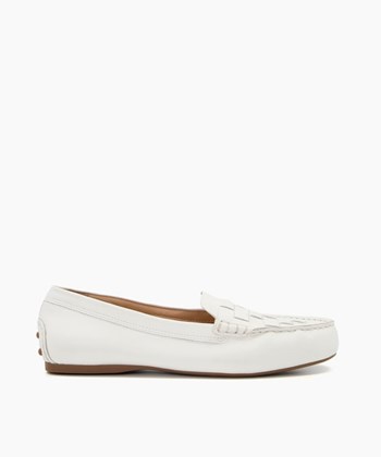 Dune London Greene Women's Flat Shoes White | IPH-216954