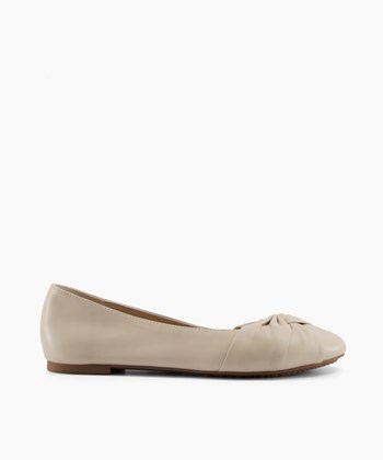 Dune London Hanson Women's Flat Shoes Beige | CEU-691583