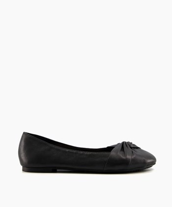 Dune London Hanson Women's Flat Shoes Black | MQR-782319