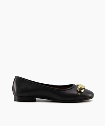 Dune London Hassel Women's Flat Shoes Black | IFD-379802