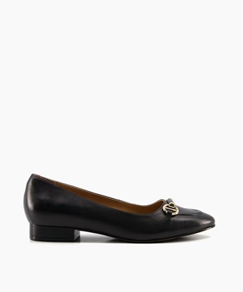 Dune London Hippy T Women's Bellet Pumps Black | CPR-973560