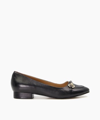 Dune London Hippy Women's Flat Shoes Black | WNR-295184