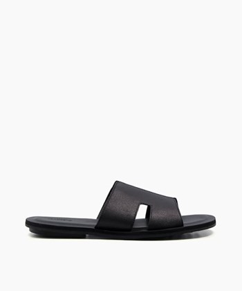 Dune London Incense Men's Smart Sandals Black | PTN-450681