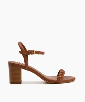 Dune London Jaslyn Women's Heeled Sandals Brown | PAD-469782