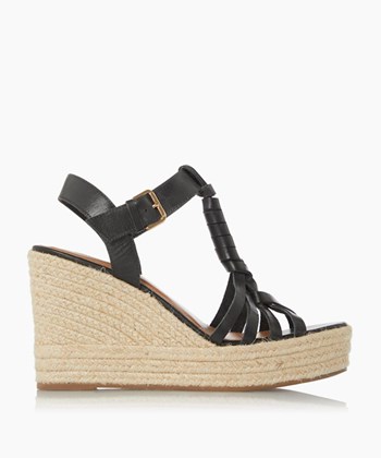 Dune London Kofu Women's Heeled Sandals Black | GRX-765893