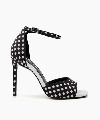 Dune London Mango Women's Heeled Sandals Black | KLJ-327185