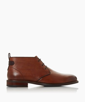 Dune London Marching Men's Smart Boots Brown | HCZ-769340