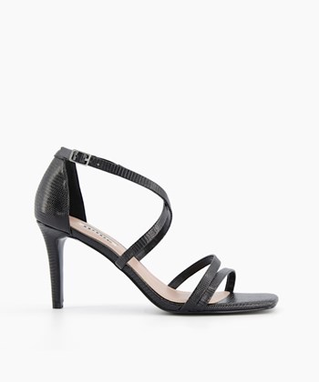 Dune London Musical Women's Heeled Sandals Black | PKA-872410