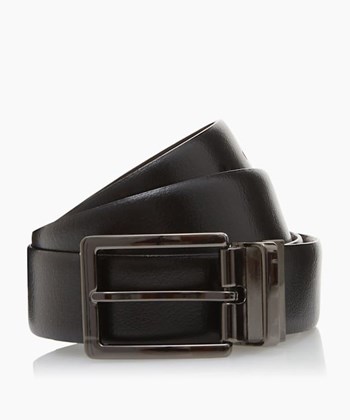 Dune London Opra Men's Belts Black | QBO-360571