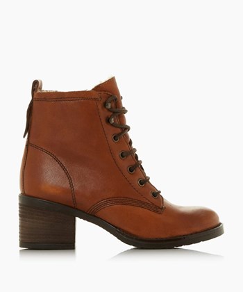 Dune London Patsie D Women's Ankle Boots Brown | QNL-012439