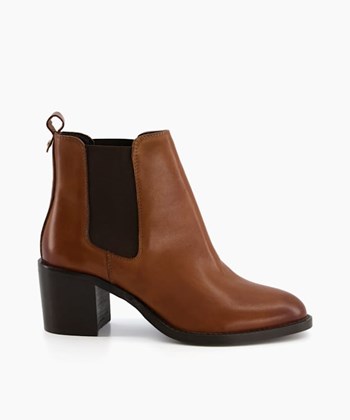 Dune London Pembly Women's Ankle Boots Brown | KXJ-257604