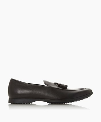 Dune London Perth Men's Loafers Black | BPA-759428