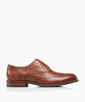 Dune London Pollodium Men's Brogues Shoes Brown | VBX-982631