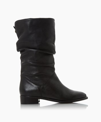 Dune London Rosalindas Women's Calf Boots Black | XUP-657139