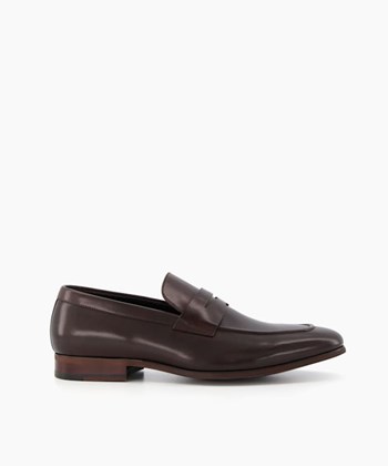 Dune London Server Men's Loafers Brown | WDQ-527496