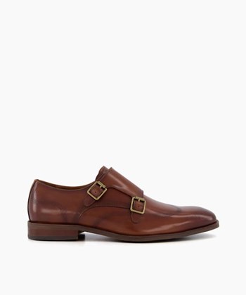 Dune London Shield Men's Smart Shoes Brown | AVT-750698