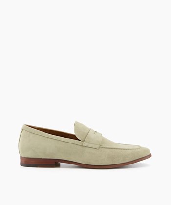 Dune London Silas Men's Loafers Green | OFJ-731629