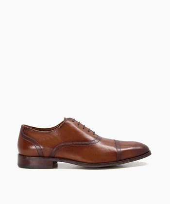 Dune London Spoon Men's Smart Shoes Brown | ZXC-560839