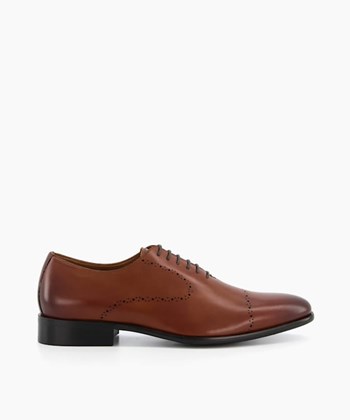 Dune London Swoons Men's Smart Shoes Brown | PJB-018749