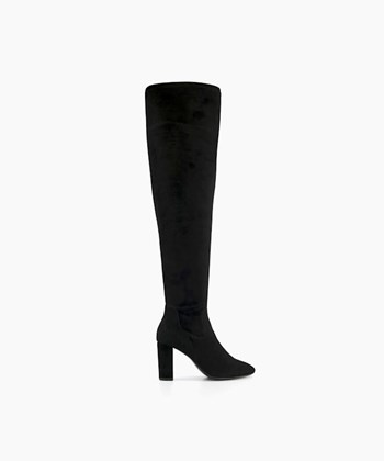 Dune London Syrell Women's Knee High Boots Black | YRQ-038915