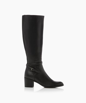 Dune London Taxi Women's Knee High Boots Black | EFJ-251074