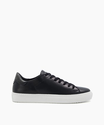 Dune London Throne Men's Sneakers Black | JWR-523794