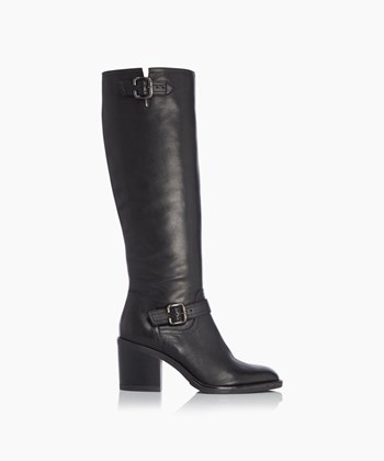 Dune London Trelis Women's Knee High Boots Black | JXU-578903