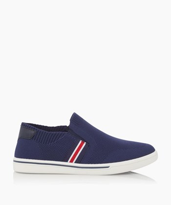 Dune London Tycoon Men's Casual Shoes Blue | XIF-963702