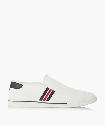 Dune London Tycoon Men's Sneakers White | DJN-265384