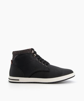 Dune London Visit Men's Sneakers Black | DZH-264970