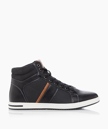 Dune London Voyage Men's Sneakers Black | UTZ-529713